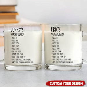 Personalized Funny Glass Mug - Custom Job Title - Fun Gifts For Coworker, Friends, Boss, Nurse