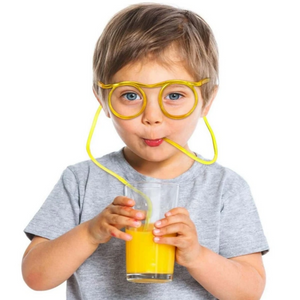 Funny Glasses Straw Party Decoration