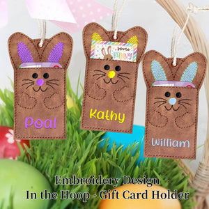 Personalized Easter Gift Card Holders, Personalized Gift Card Holders, Easter Basket Filler