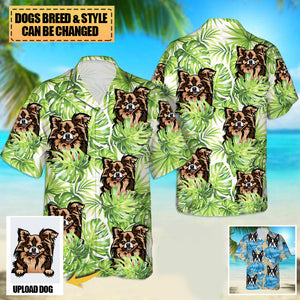 Personalized Dog Men's Hawaiian Shirt