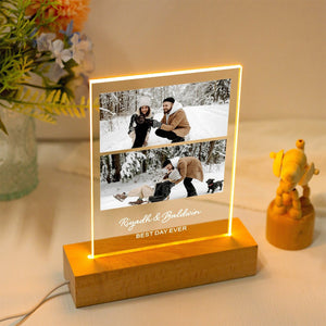 Personalized night light photos, led light photo collage,anniversary gifts, birthday gifts for friends