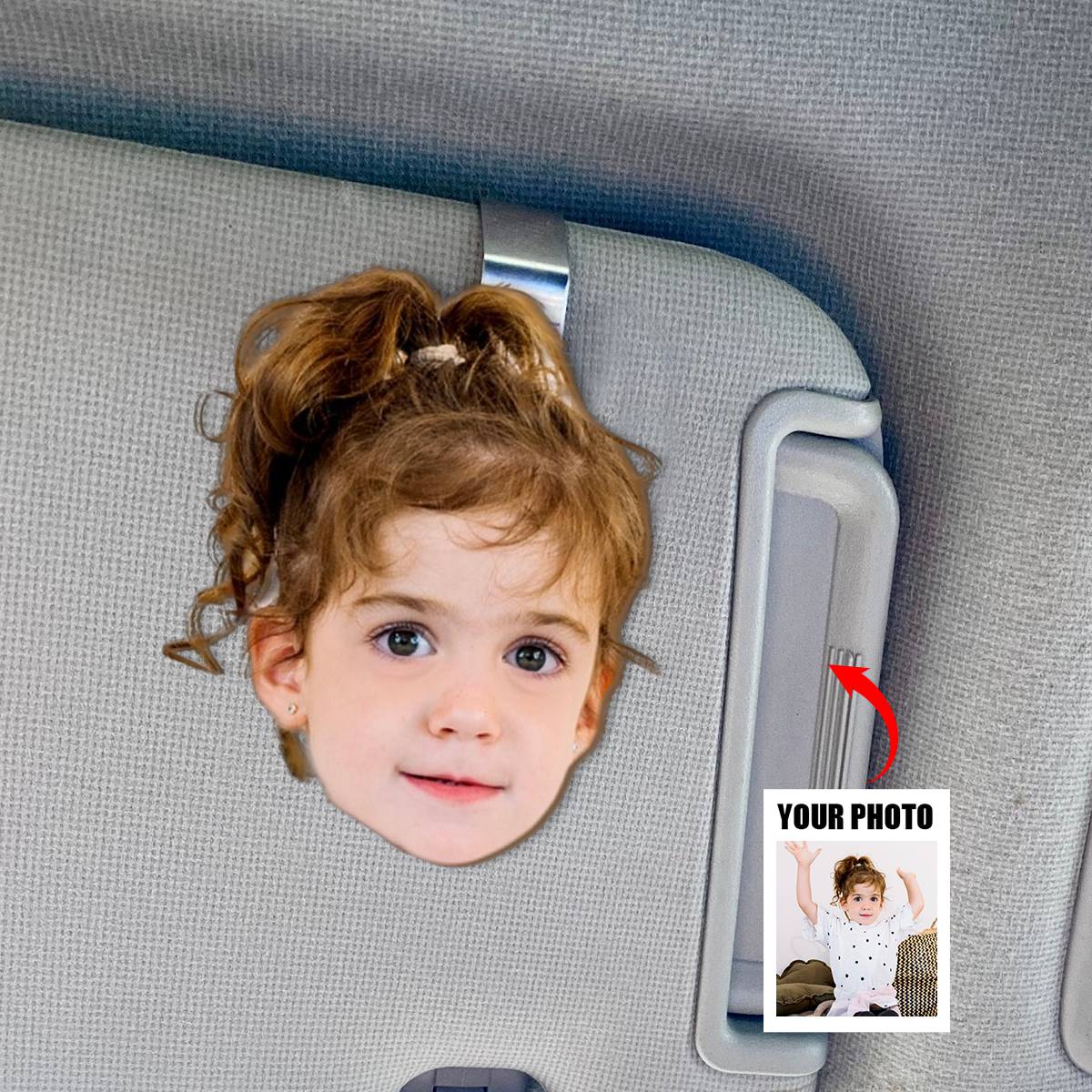 Personalized Custom Photo Car Visor