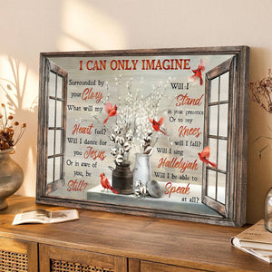 I Can Only Imagine canvas -Christian canvas, Christian home decor