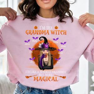 I'm A Grandma Witch Personalized Sweatshirt