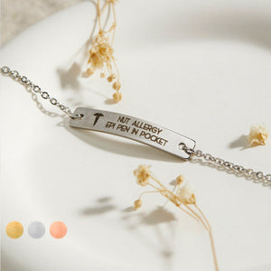 Personalized Medical Alert Heath Care Medical ID Bracelet