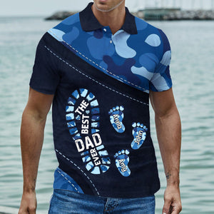 Personalized Polo Shirt Gift For Father - Best Dad Ever