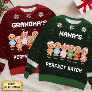 Grandma’s Love And Kid’s Laughter Make Christmas Special - Family Personalized Sweatshirt