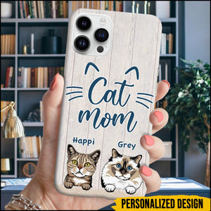 Personalized Phone case Life is better with cats  Gift for Cat Lovers