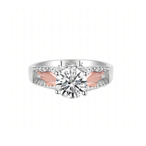 Personalized Circle Wings Memorial Ring - I am not a Widow, I am a wife to a husband with wings