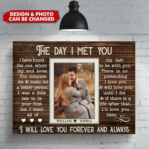 When I Say I Love You More-Personalized Canvas Prints