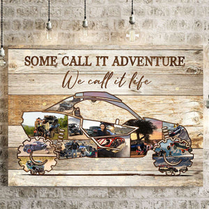 Personalized UTV Vehicle Photo Collage Poster