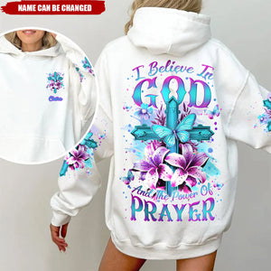 I Believe In God Women's All Over Print Hoodie