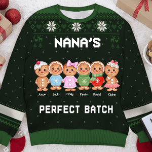 Grandma’s Love And Kid’s Laughter Make Christmas Special - Family Personalized Sweatshirt