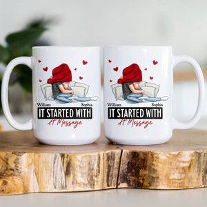 Personalized Mug -  Romantic Couples Anniversary Gifts For Her, Him