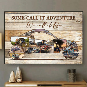 Personalized UTV Vehicle Photo Collage Poster