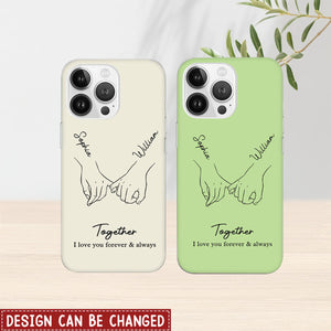 I'll Be There Pinky Promise - Bestie/Couple Personalized Phone Case