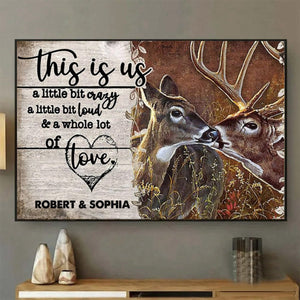 This Is Us - Personalized Hunting Canvas And Poster