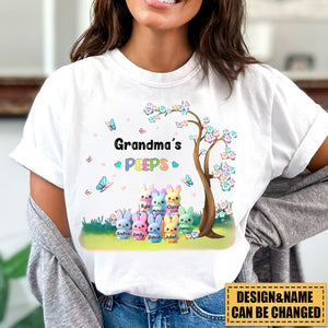 Personalized Grandma's bunny Marshmallow T shirt