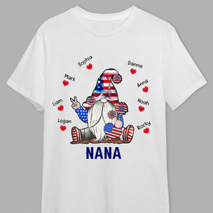 Personalized Nana  Family Kid Name T-Shirt