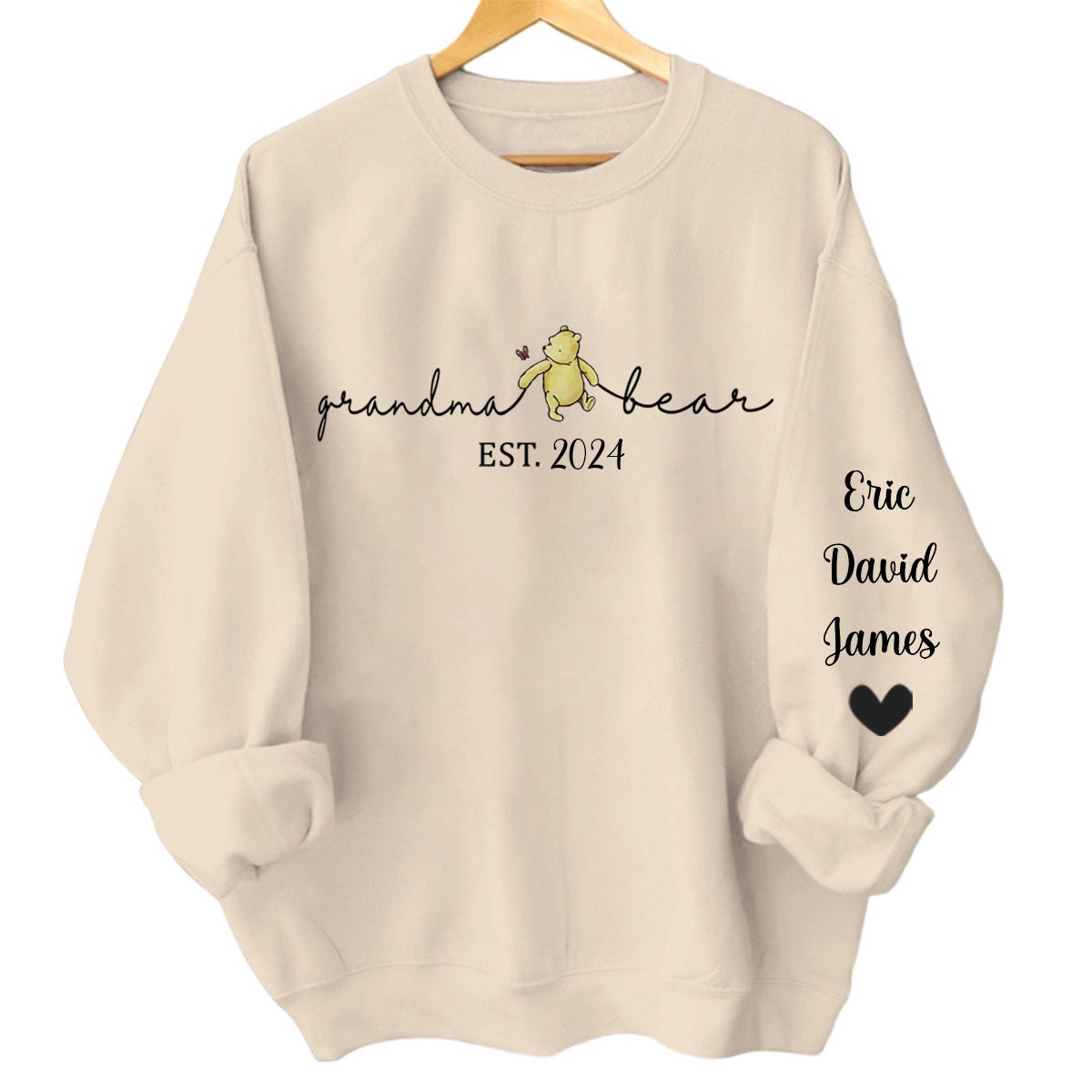 Motherhood Is The Greatest Thing - Family Personalized Sweatshirt