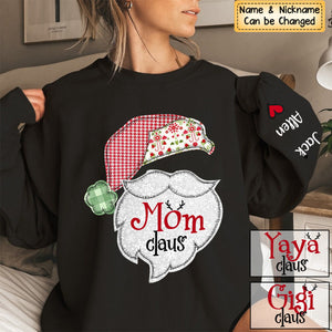 Mimi Claus Christmas With Grandkids Personalized Sweatshirt