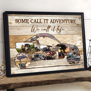 Personalized UTV Vehicle Photo Collage Poster