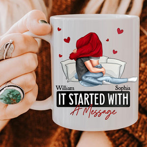 Personalized Mug -  Romantic Couples Anniversary Gifts For Her, Him