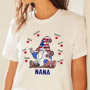 Personalized Nana  Family Kid Name T-Shirt