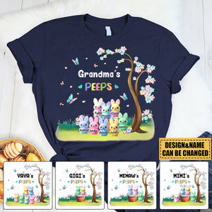 Personalized Grandma's bunny Marshmallow T shirt