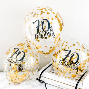 Personalized Sequined Balloons Birthday Party Decorations