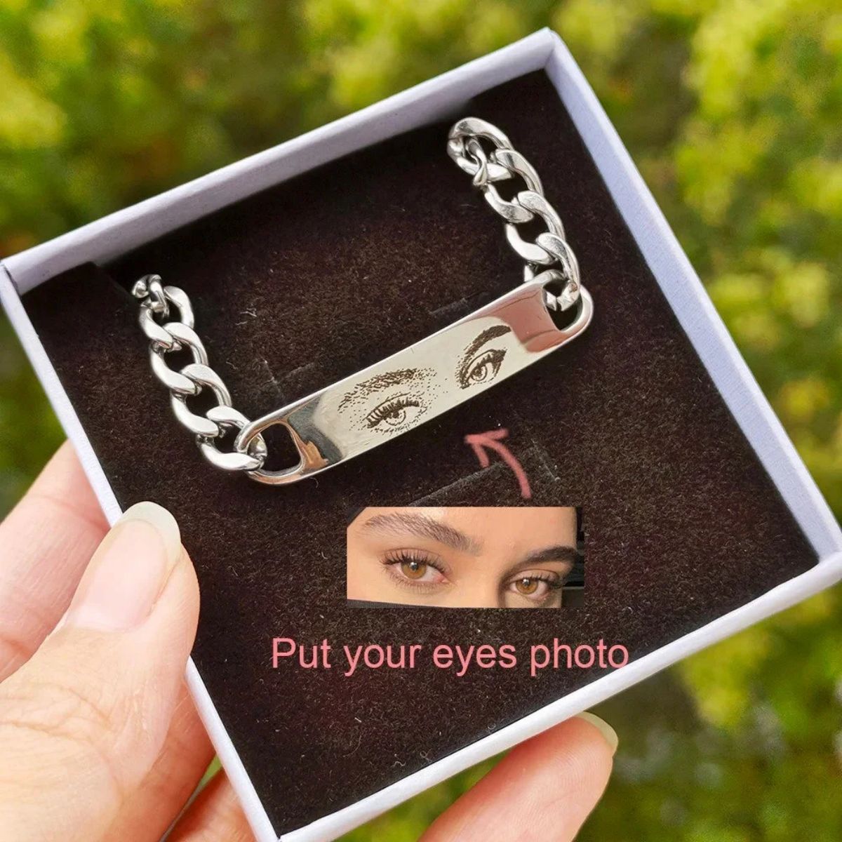 Personalized Eyes Photo Bracelet