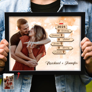 Personalized Photo Frame I Need You Travel Adventure Together For Couple