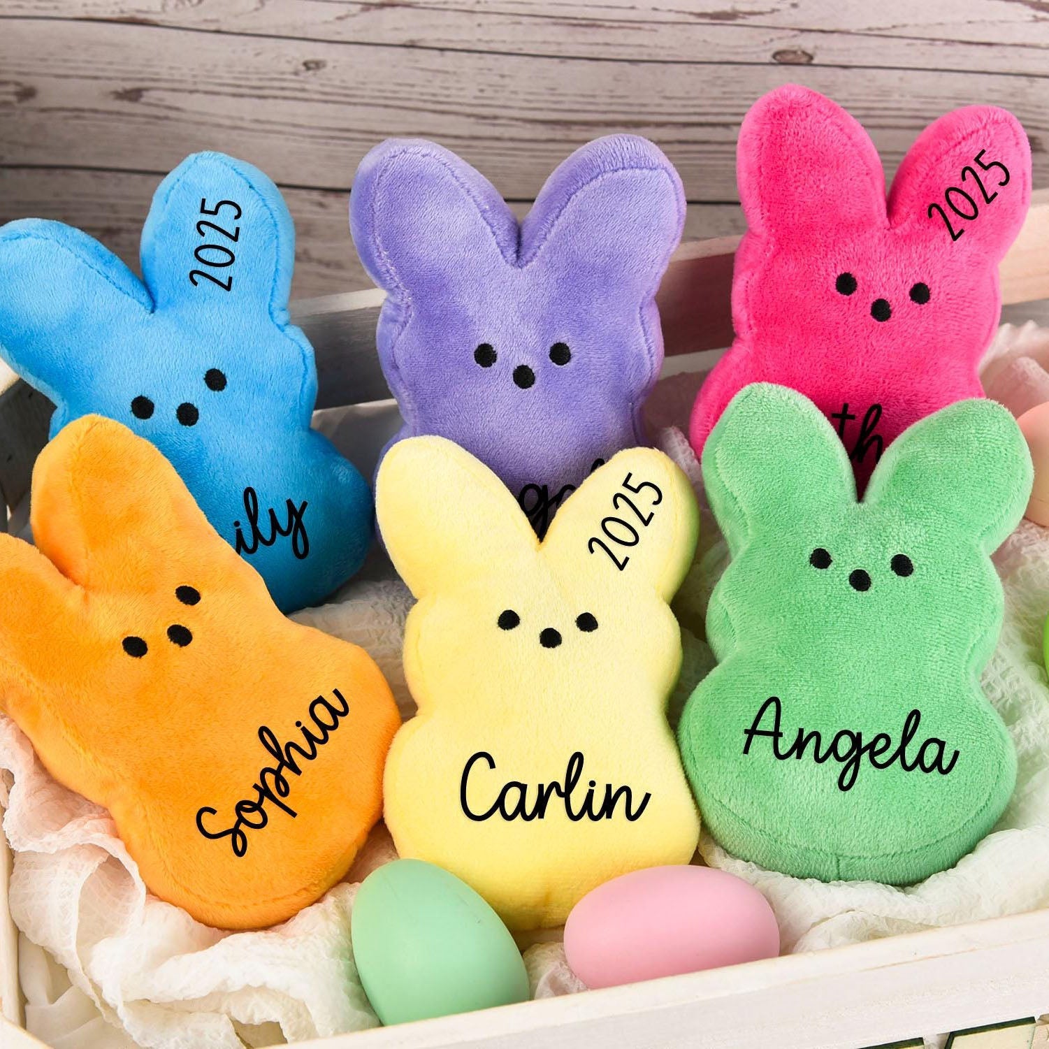 Persoalized Cute Plush Bunny Mini Stuffed Rabbit Toy Gift For Baby, Kids