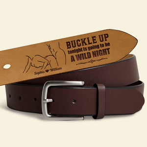 Personalized Gifts For Couple Leather Belt