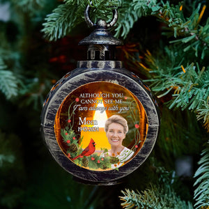 Beside You Personalized Candlelight Lantern Ornament