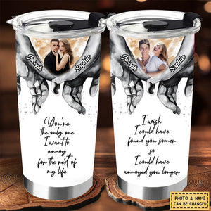 Personalized Couple Photo Tumbler - Gift For Couple